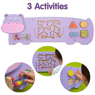 Hippo Activity Wall Toy