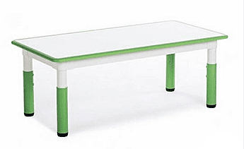 Writable Wooden Rectangle Table